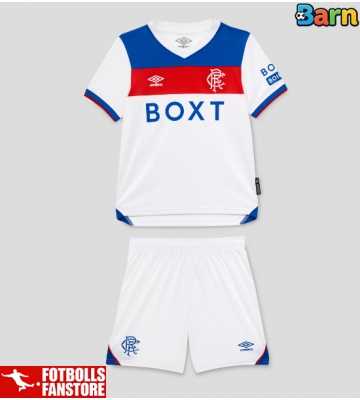 Rangers Bortatröja Barn 2025-26 Kortärmad (+ Korta byxor)